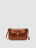 Bolsa De Ombro Pequena Marrom Garbo Elsa - Garboza