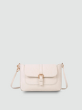 Bolsa De Ombro Pequena Branca Garbo Elsa - Garboza