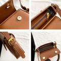 Bolsa De Ombro Pequena Marrom Garbo Rúbia - Garboza