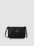 Bolsa De Ombro Pequena Preta Garbo Elsa - Garboza