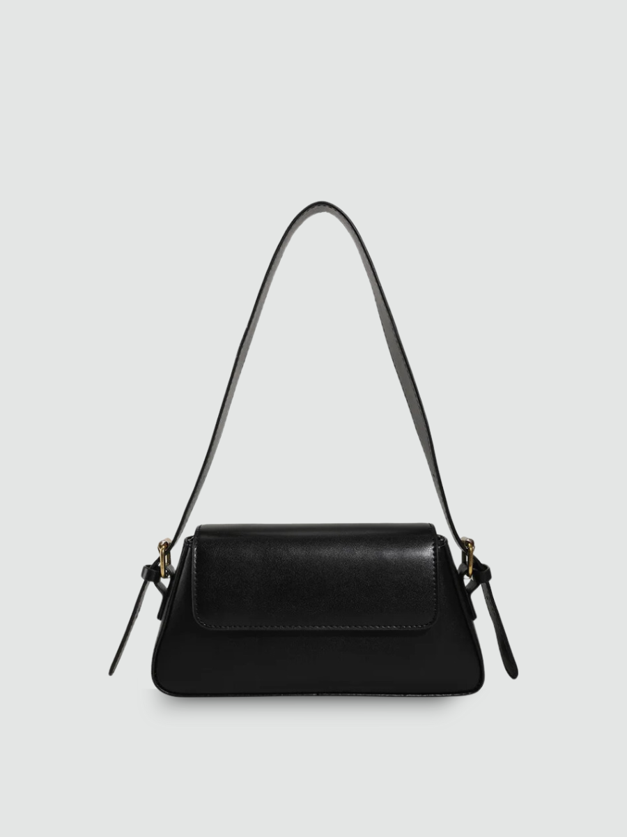Bolsa De Ombro Pequena Preto Garbo Rúbia - Garboza