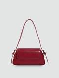 Bolsa De Ombro Pequena Vermelho Garbo Rúbia - Garboza