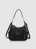 Bolsa Hobo Grande Preta Garbo Elaine - Garboza
