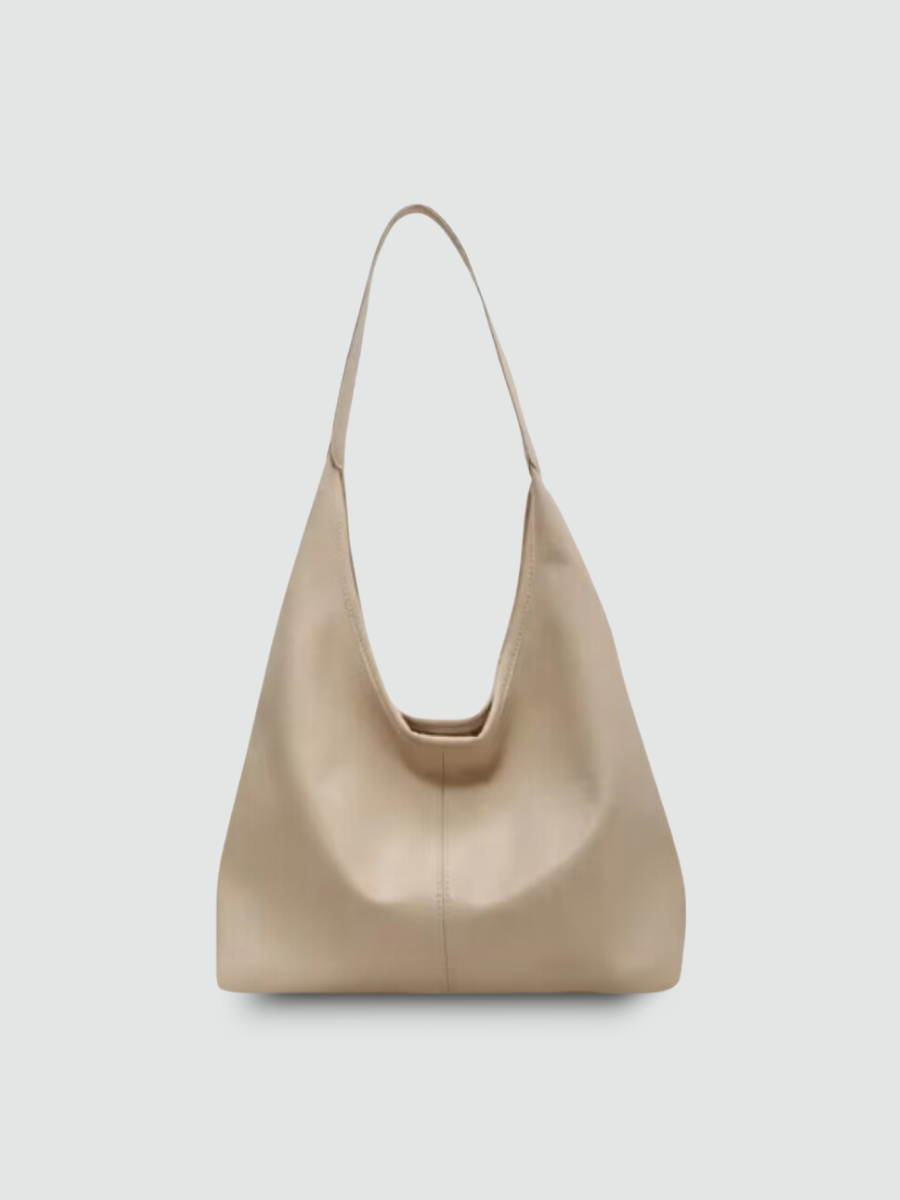 Bolsa Grande Bege Garbo Emily - Garboza