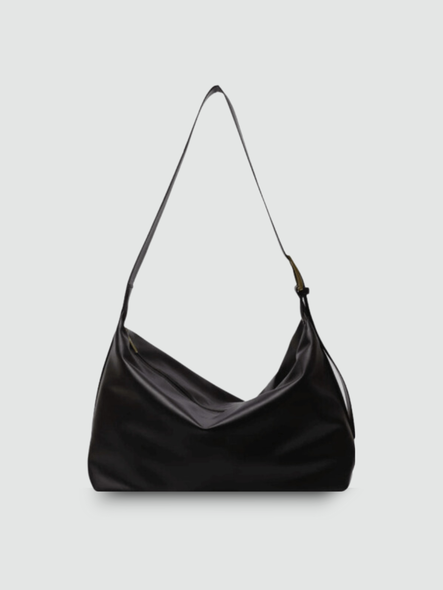 Bolsa Hobo Grande Preto Garbo Liz - Garboza