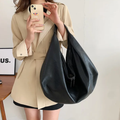 Bolsa Hobo Grande Preto Garbo Karina - Garboza