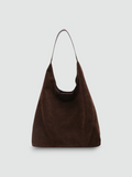 Bolsa Hobo Grande Marrom Garbo Roberta - Garboza