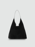 Bolsa Hobo Grande Preto Garbo Roberta - Garboza