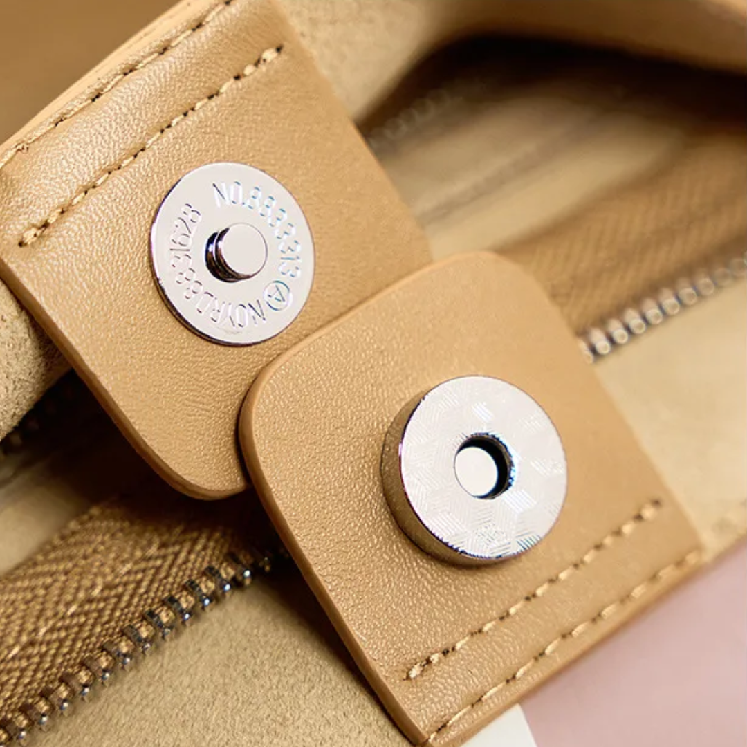 Bolsa De Ombro Média Marrom Garbo Amabel - Garboza