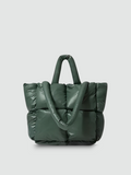 Bolsa Puffer Grande Verde Garbo Mariana - Garboza