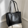 Bolsa Tote Grande Preta Garbo Tiana - Garboza
