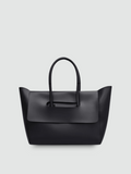 Bolsa Tote Grande Preta Garbo Amanda - Garboza