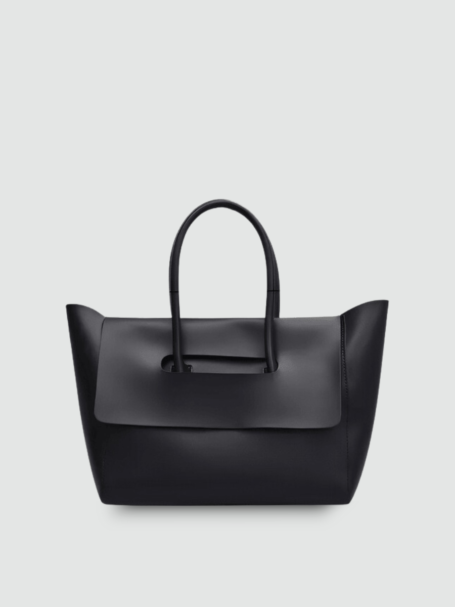 Bolsa Tote Grande Preta Garbo Amanda - Garboza