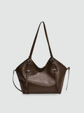 Bolsa Tote Grande Marrom Garbo Betina - Garboza