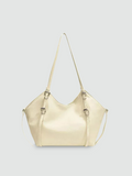 Bolsa Tote Grande Branca Garbo Betina - Garboza