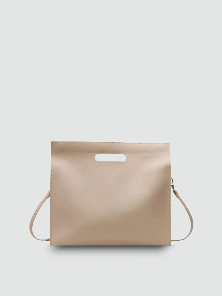 Bolsa Tote Grande Branco Garbo Cassandra - Garboza