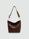 Bolsa Tote Grande Marrom Garbo Catarina - Garboza