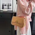 Bolsa De Ombro Pequena bege Garbo Safira - Garboza