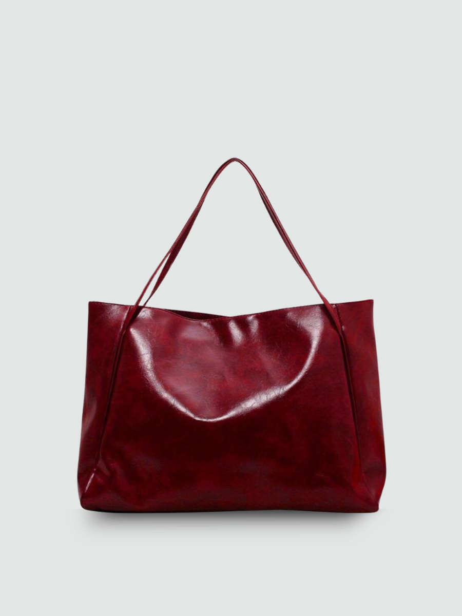 Bolsa Tote Grande Vermelha Garbo Hannah - Garboza