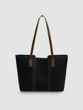 Bolsa Tote Grande Preta Garbo Helena - Garboza