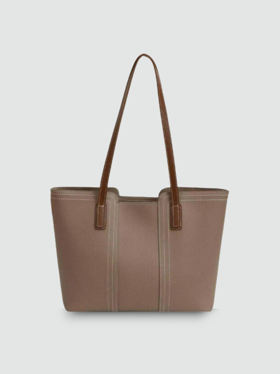 Bolsa Tote Grande Preta Garbo Helena - Garboza