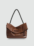 Bolsa Tote Grande Marrom Garbo Heloisa - Garboza