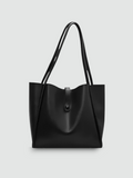 Bolsa Tote Grande Marrom Garbo Joana - Garboza