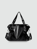 Bolsa Tote Grande Preta Garbo Morgana - Garboza