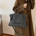 Bolsa Transversal Grande Preta Garbo Zaya - Garboza