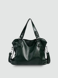 Bolsa Tote Grande Preta Garbo Morgana - Garboza