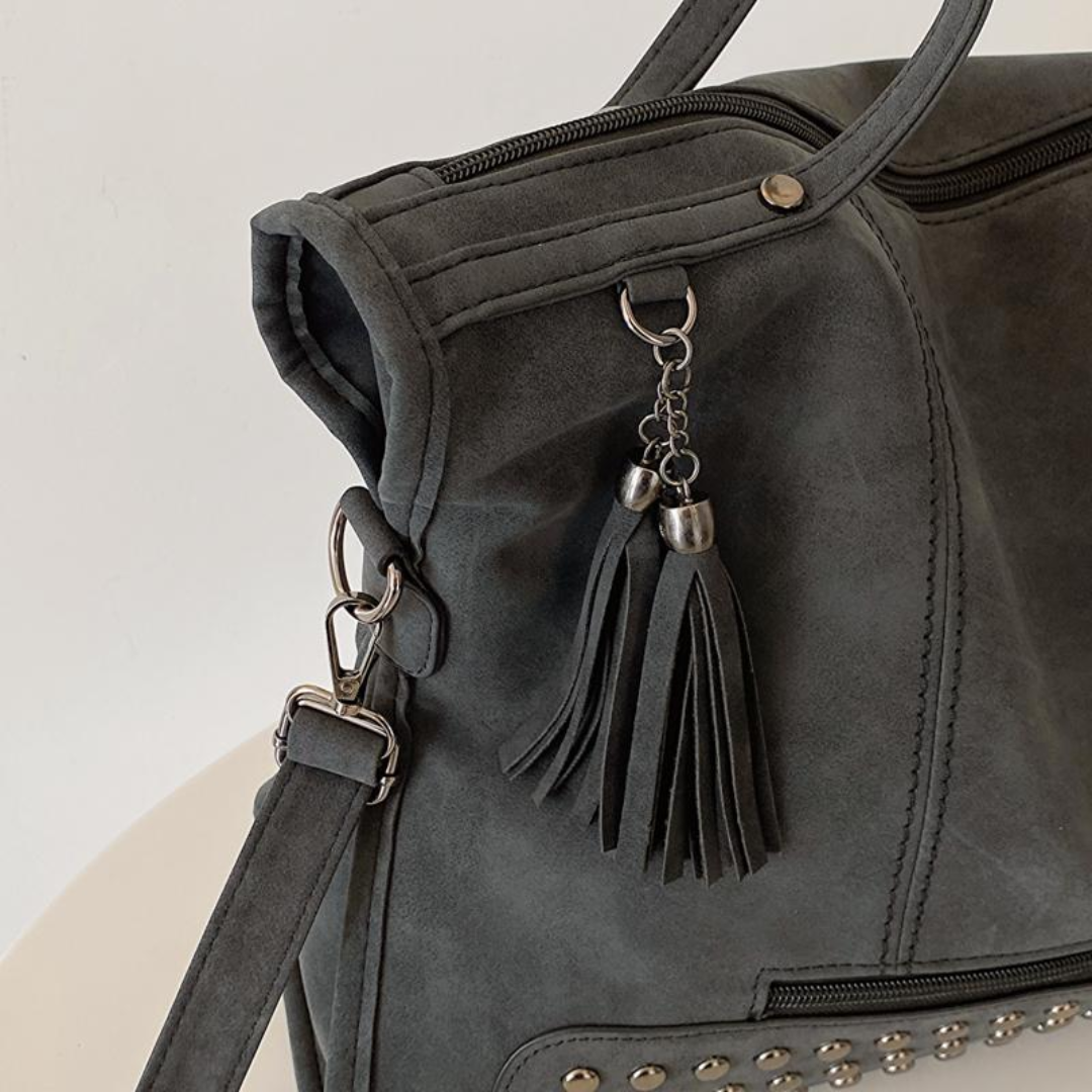 Bolsa Transversal Grande Preta Garbo Zaya - Garboza