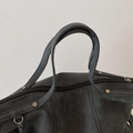 Bolsa Transversal Grande Preta Garbo Zaya - Garboza