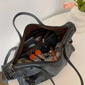 Bolsa Transversal Grande Preta Garbo Zaya - Garboza