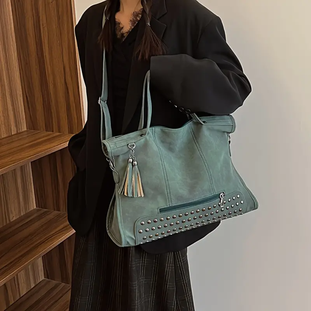 Bolsa Transversal Grande Verde Garbo Zaya - Garboza