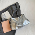 Bolsa Transversal Grande Prata Garbo Ramona - Garboza