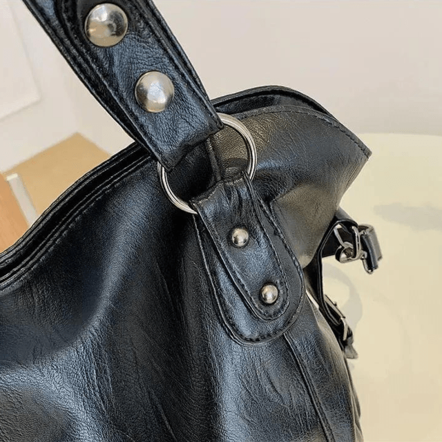 Bolsa Tote Preta Garbo Morgana - Garboza
