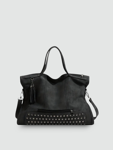 Bolsa Transversal Grande Preta Garbo Zaya - Garboza