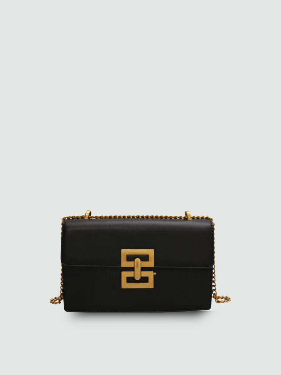 Bolsa Transversal Média Preta Garbo Belle - Garboza