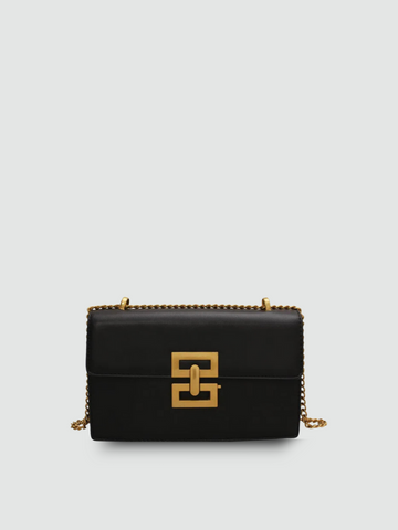 Bolsa Transversal Média Preta Garbo Belle - Garboza