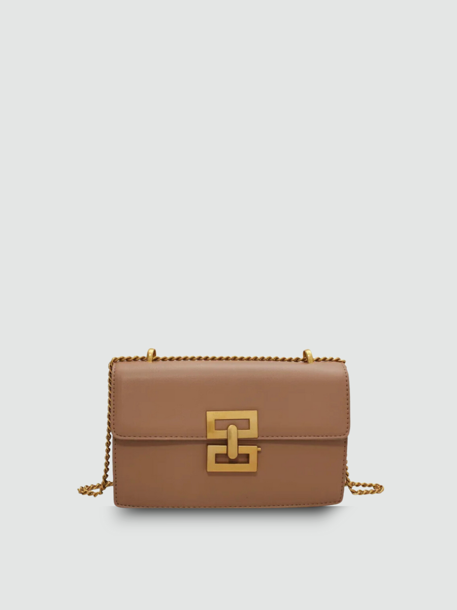 Bolsa Transversal Média Bege Garbo Belle - Garboza
