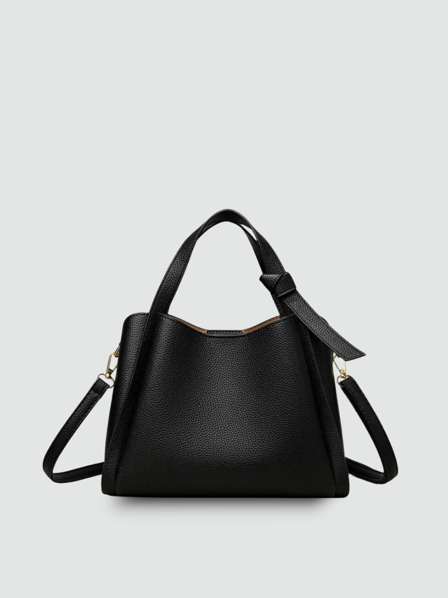Bolsa Transversal Média Preta Garbo Madeline - Garboza