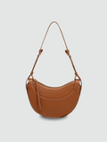 Bolsa Transversal Média Marrom Garbo Pamela - Garboza