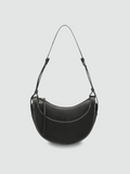 Bolsa Transversal Média Preta Garbo Pamela - Garboza