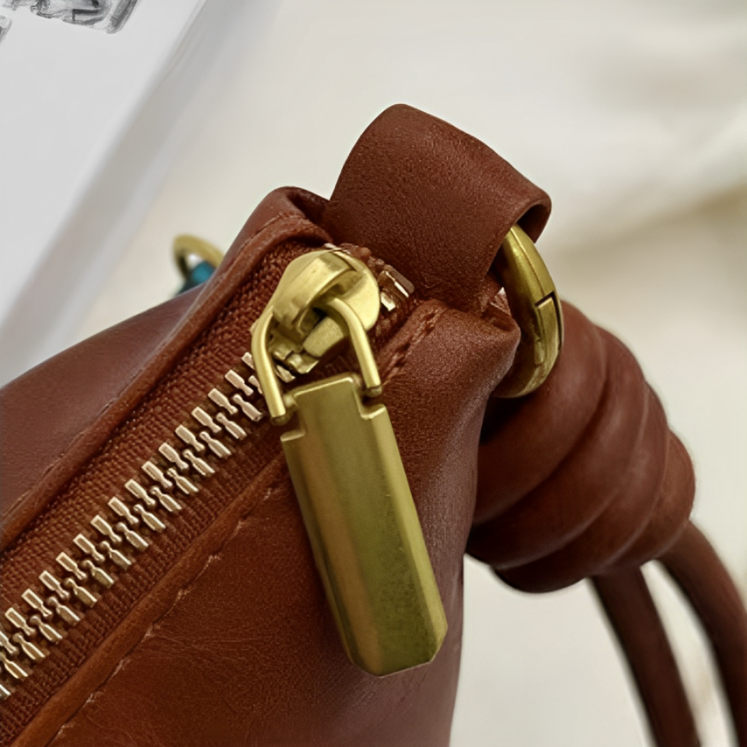 Bolsa de Ombro Média Laranja Garbo Antonella - Garboza