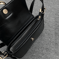 Bolsa De Ombro Pequena Preta Garbo Géssica - Garboza