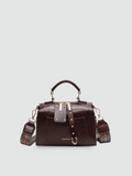 Bolsa Transversal Pequena  Marrom Garbo Anelise - Garboza