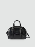 Bolsa Transversal Pequena Preto Garbo Ava - Garboza