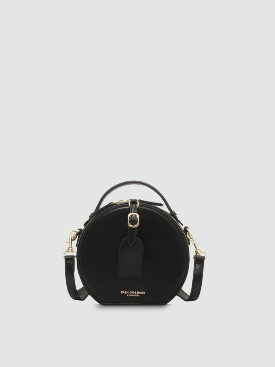 Bolsa Transversal Pequena Preta Garbo Lenna - Garboza