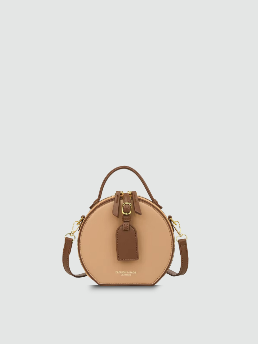 Bolsa Transversal Pequena Bege Garbo Lenna - Garboza
