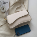 Bolsa De Ombro Pequena Branca Garbo Chiara - Garboza